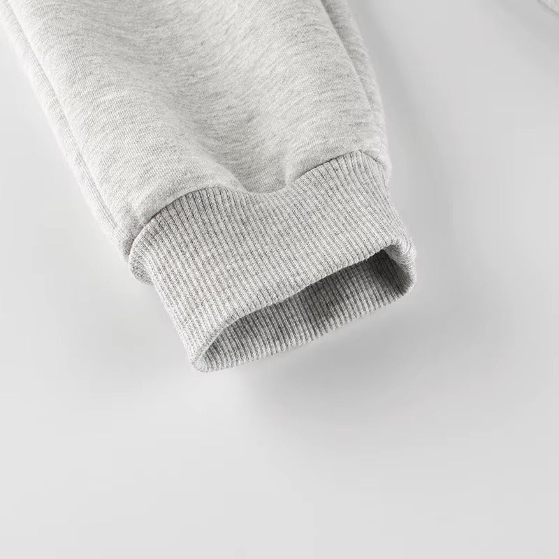 Pantalón deportivo de algodón Afelpado "Hope" Gris