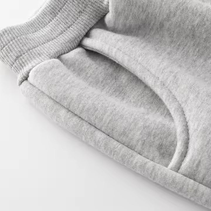 Pantalón deportivo de algodón Gris