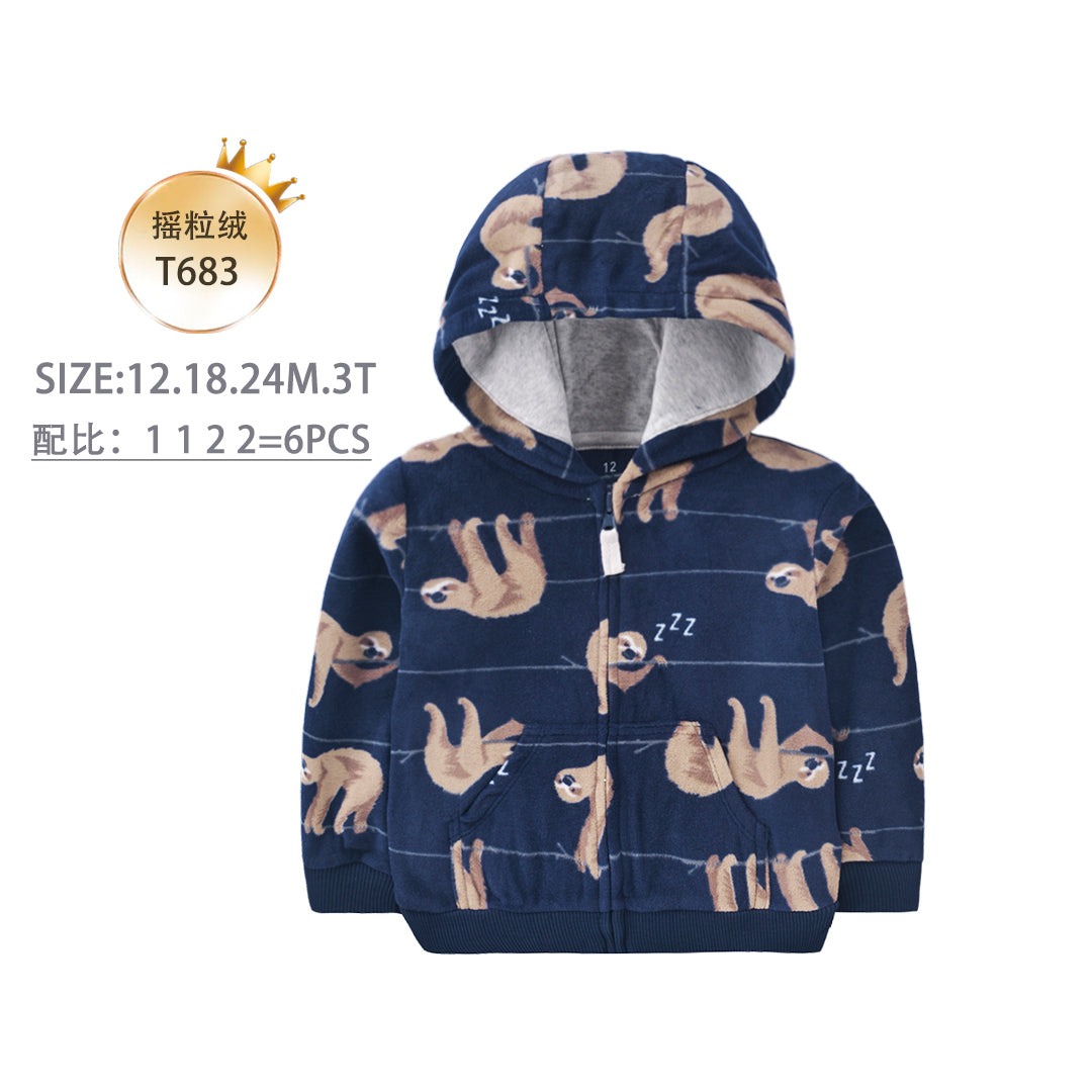 Campera Micropolar "Perezosos"