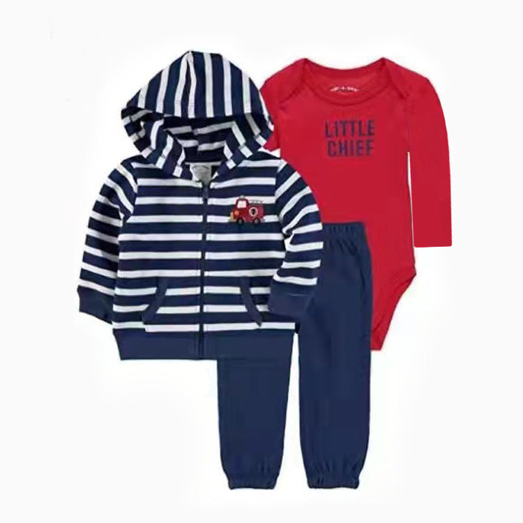 Set de 3 piezas: pantalón, body y campera - VIBA