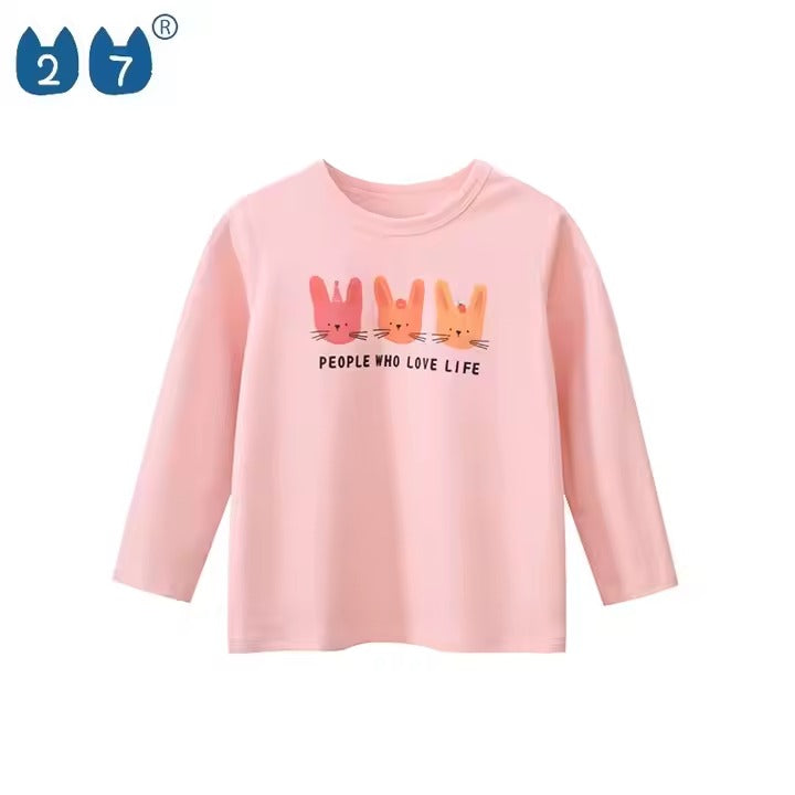 Remera manga larga de algodón - VIBA