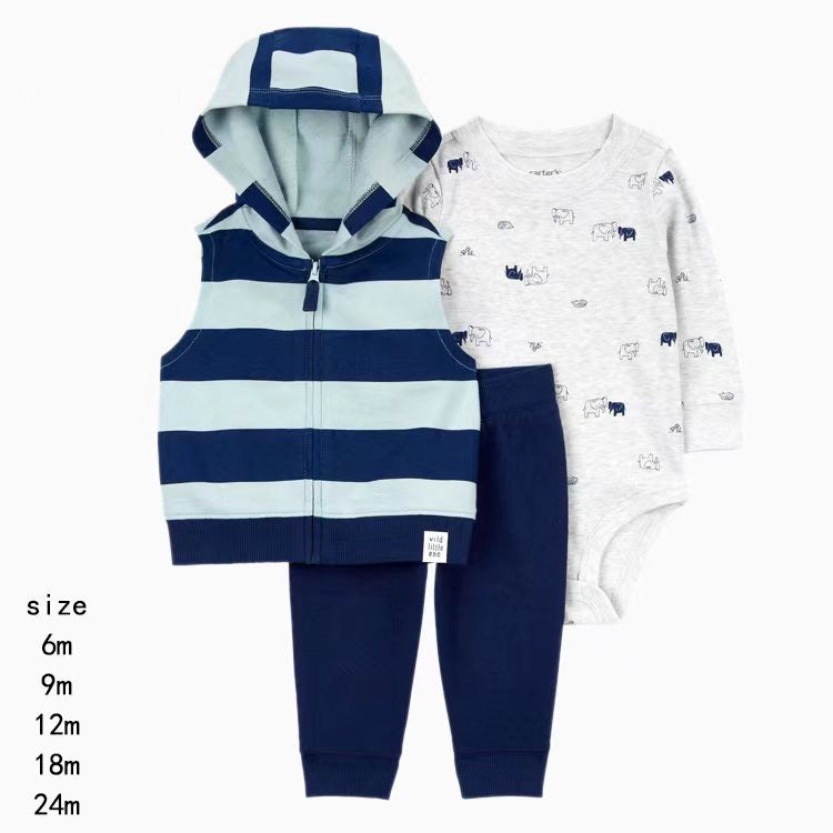 Set de 3 piezas: pantalón, body y campera - VIBA