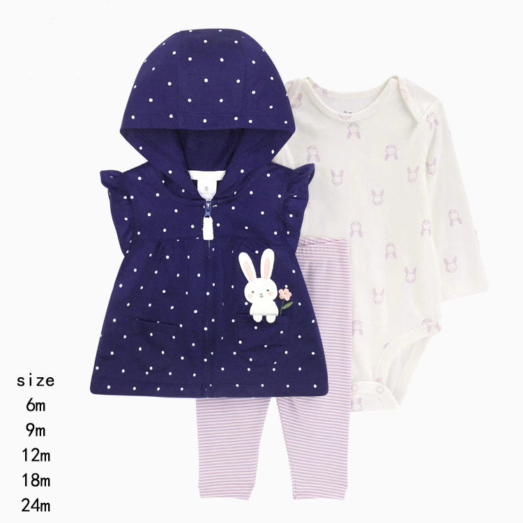 Set de 3 piezas: pantalón, body y campera - VIBA