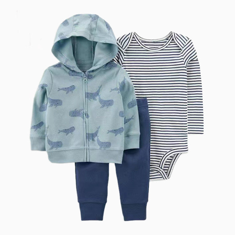 Set de 3 piezas: pantalón, body y campera - VIBA