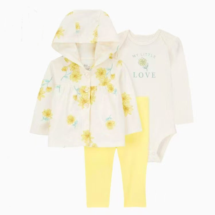 Set de 3 piezas: pantalón, body y campera - VIBA