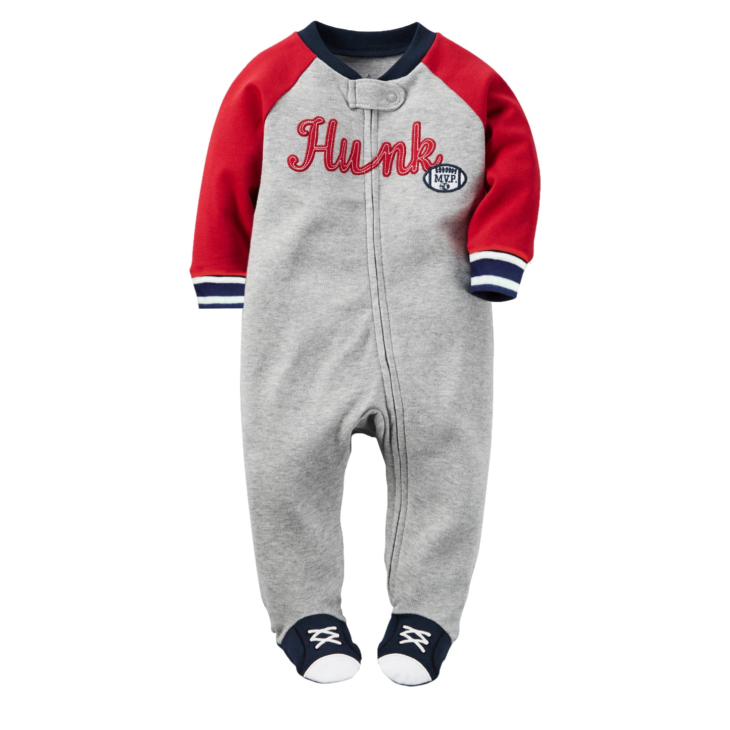 Pijama de algodón con cierre "Hunk"