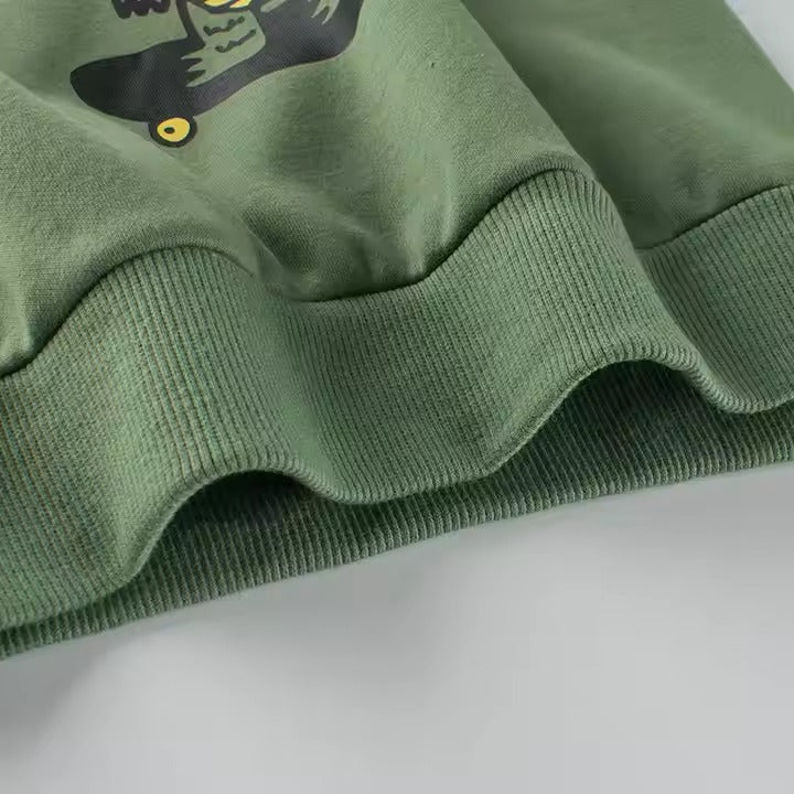 Buzo de algodón afelpado "Dino Cool"