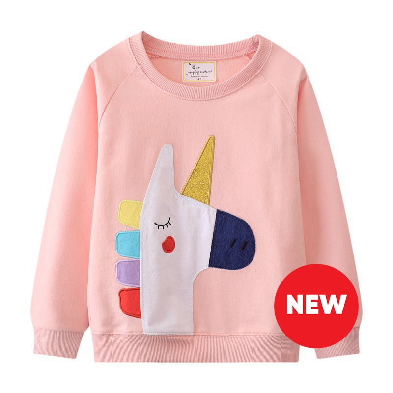 Buzo de algodón "Unicornio con brillo"