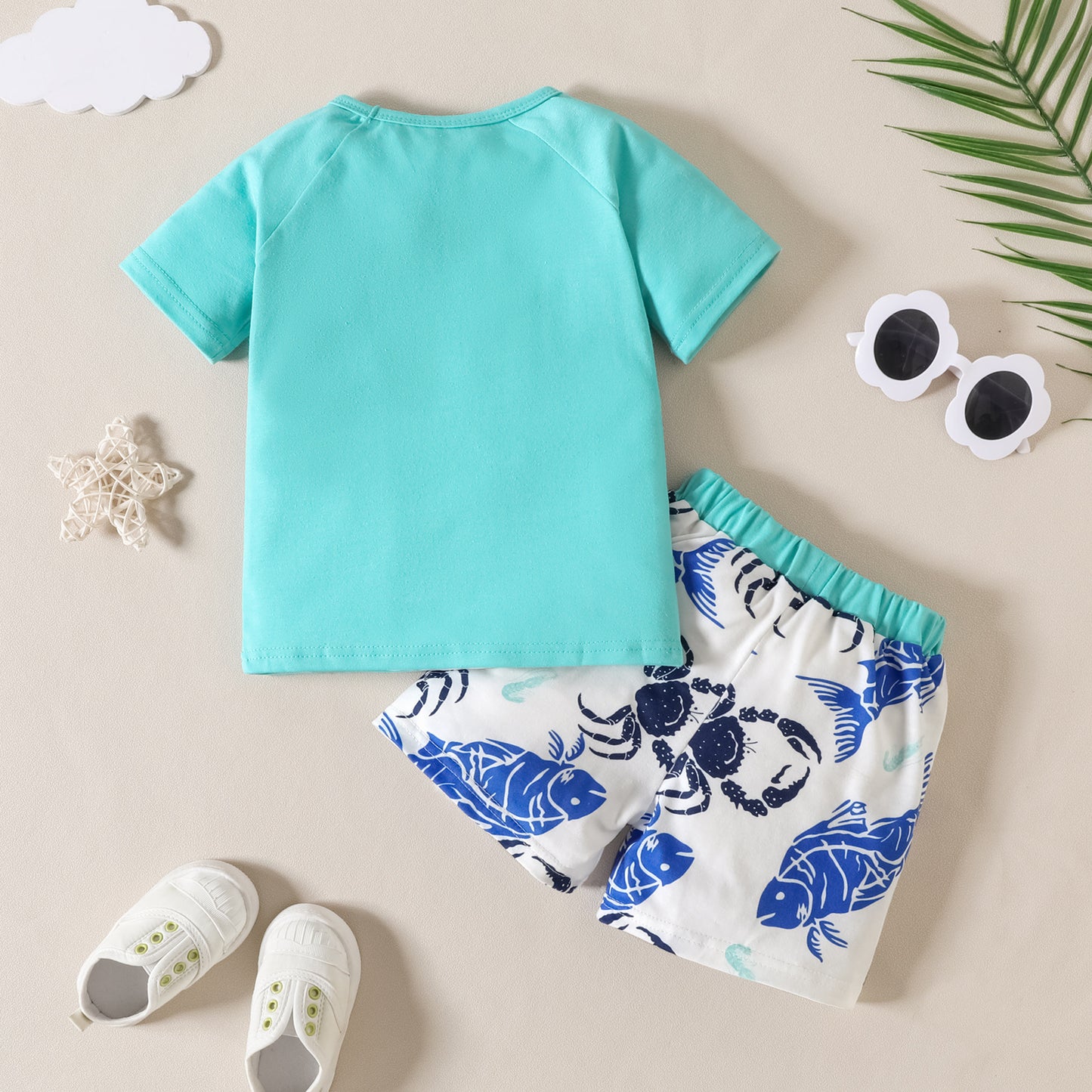 Short y remera "Cangrejo"