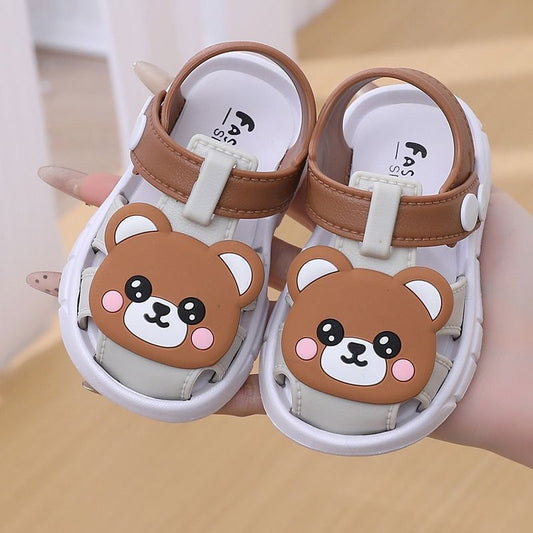 Sandalias Ositos Marrón