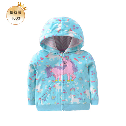 Campera Micropolar Unicornios