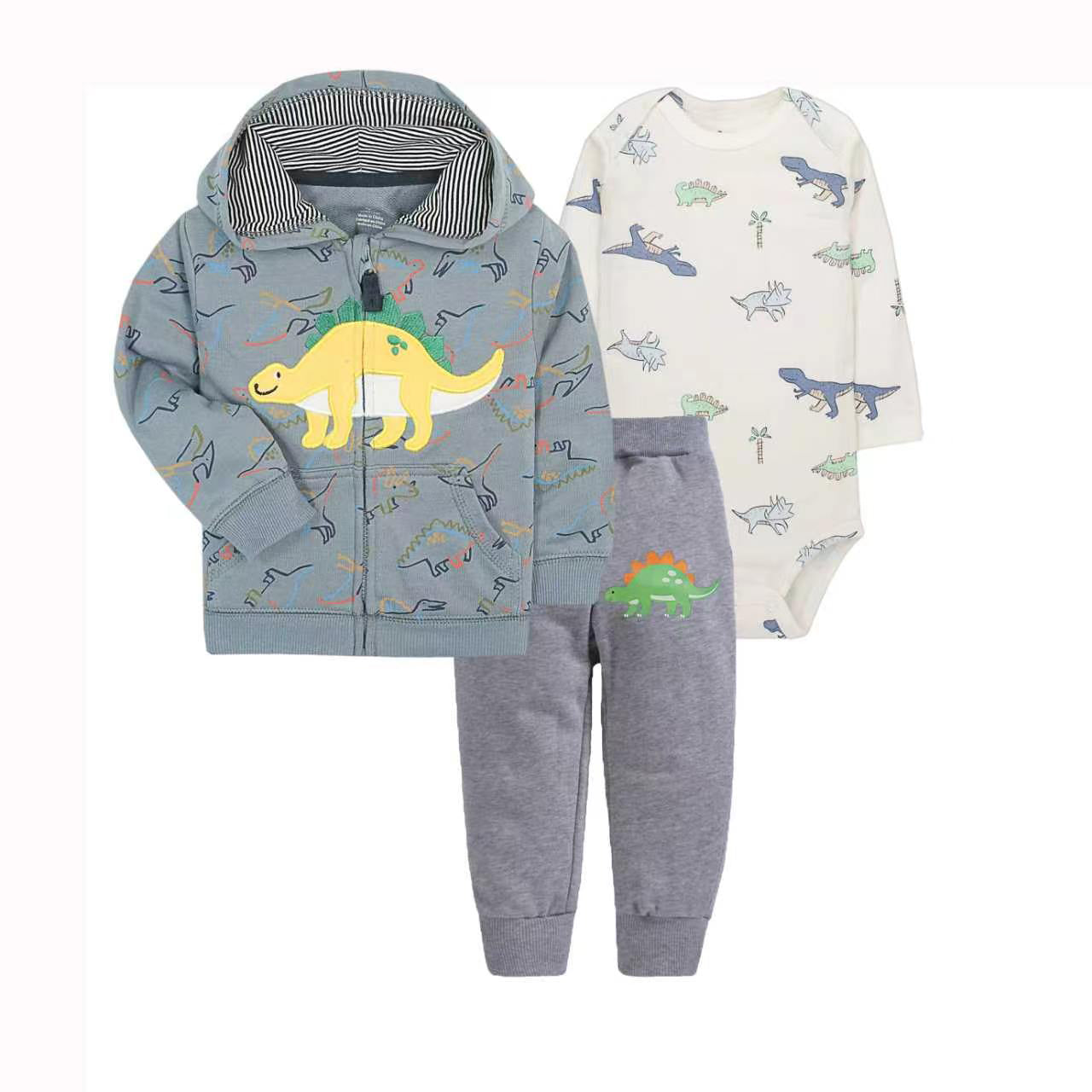 Set de 3 piezas: pantalón, body y campera - VIBA