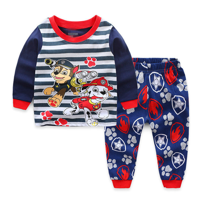 Pijama 2 piezas personajes "Paw Patrol": pantalón y remera manga larga