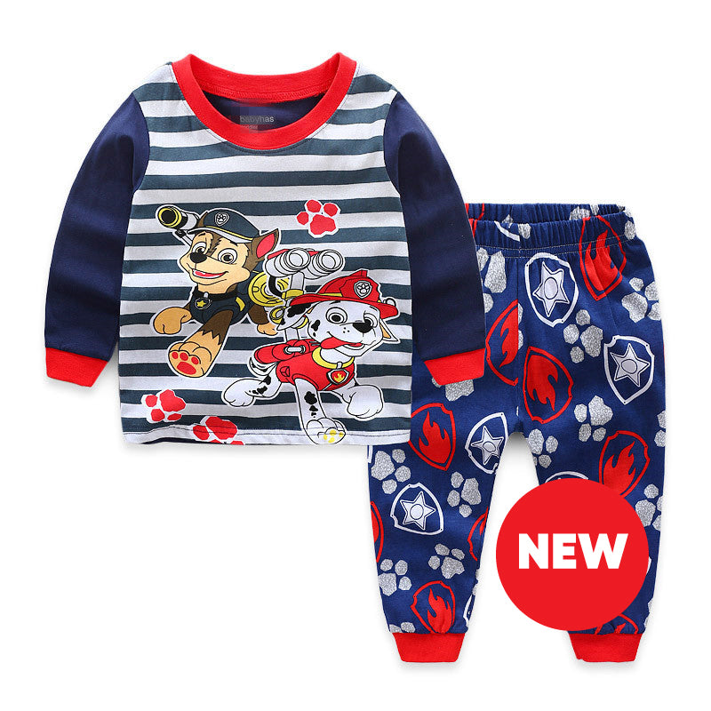 Pijama 2 piezas personajes "Paw Patrol": pantalón y remera manga larga