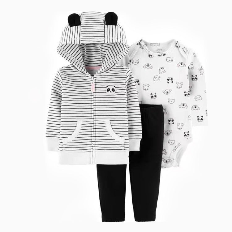 Set de 3 piezas: pantalón, body y campera - VIBA