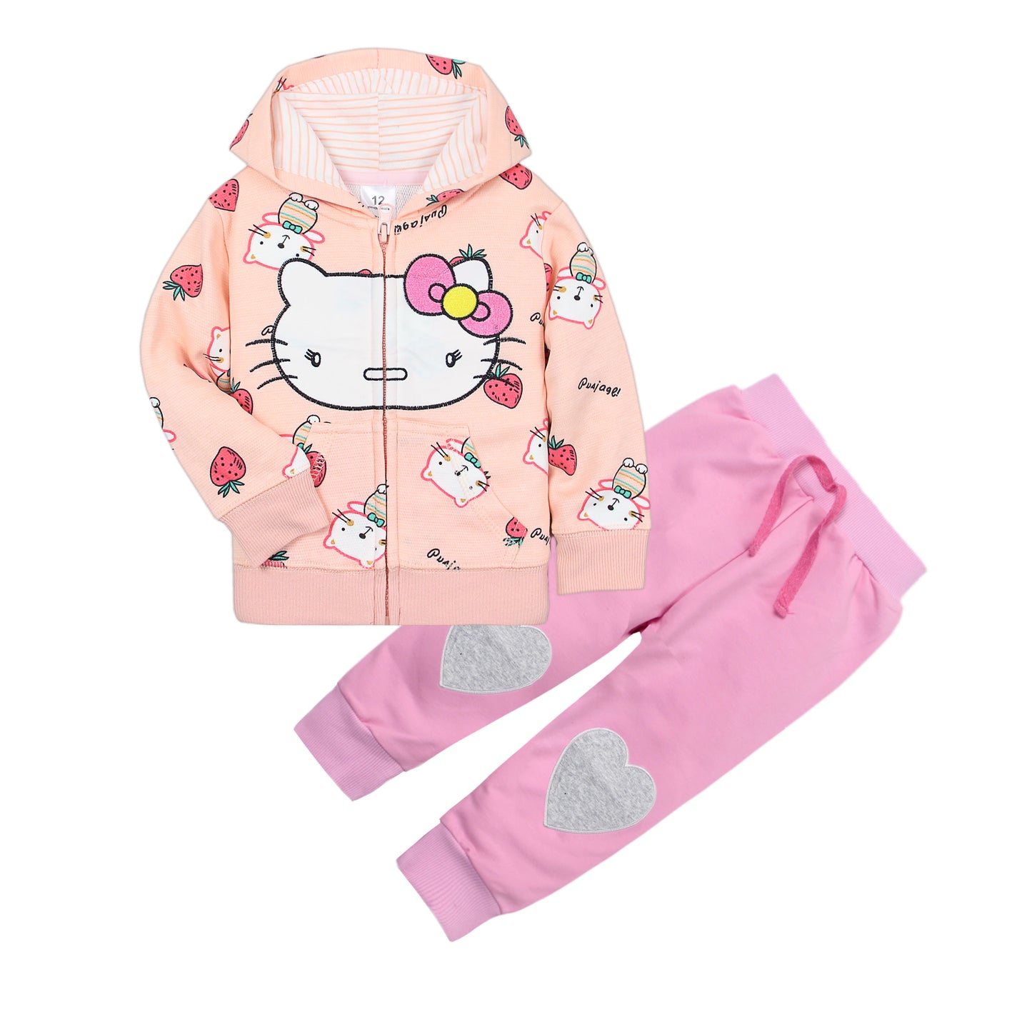 Set de 2 piezas Kitty: Pantalón y Campera