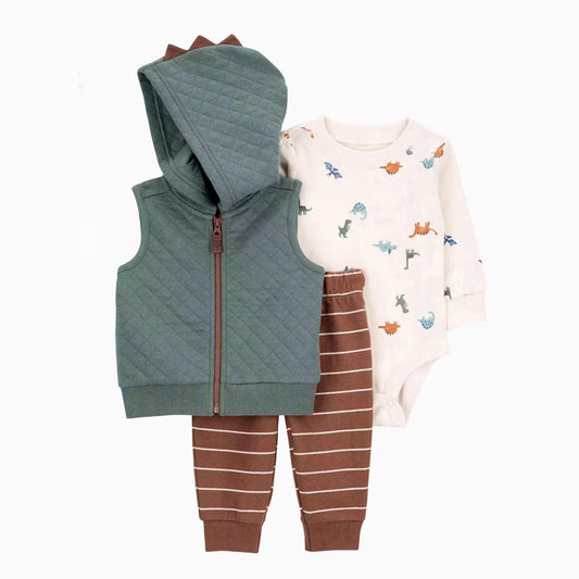 Set de 3 piezas: pantalón, body y campera - VIBA