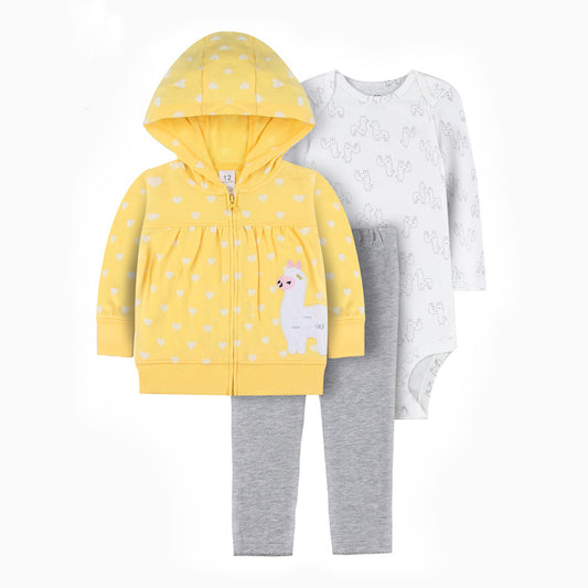 Set de 3 piezas: pantalón, body y campera - VIBA