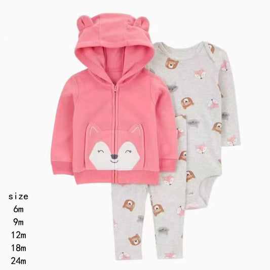 Set de 3 piezas: pantalón, body y campera - VIBA