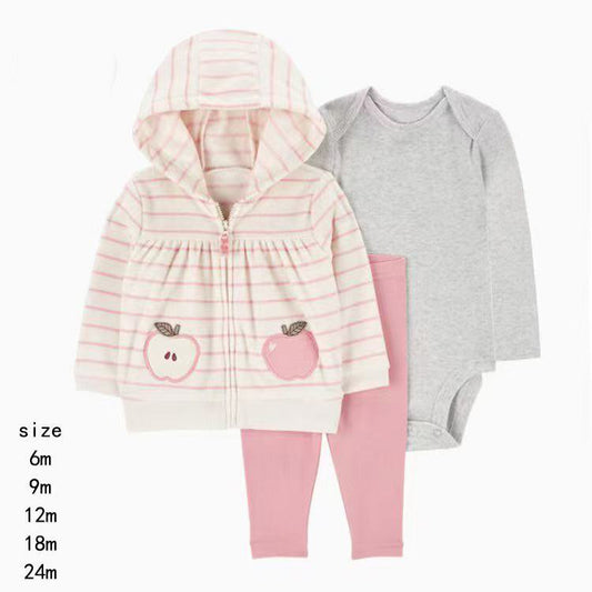 Set de 3 piezas: pantalón, body y campera - VIBA