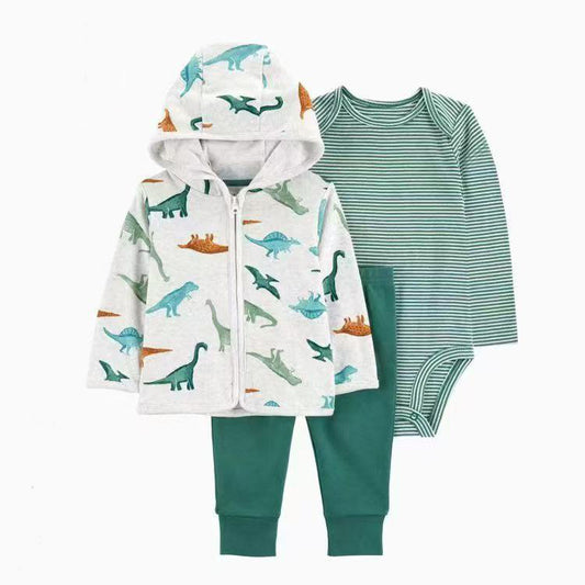 Set de 3 piezas: pantalón, body y campera - VIBA