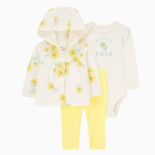 Set de 3 piezas: pantalón, body y campera - VIBA