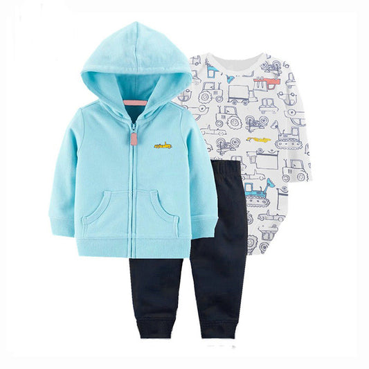 Set de 3 piezas: pantalón, body y campera - VIBA