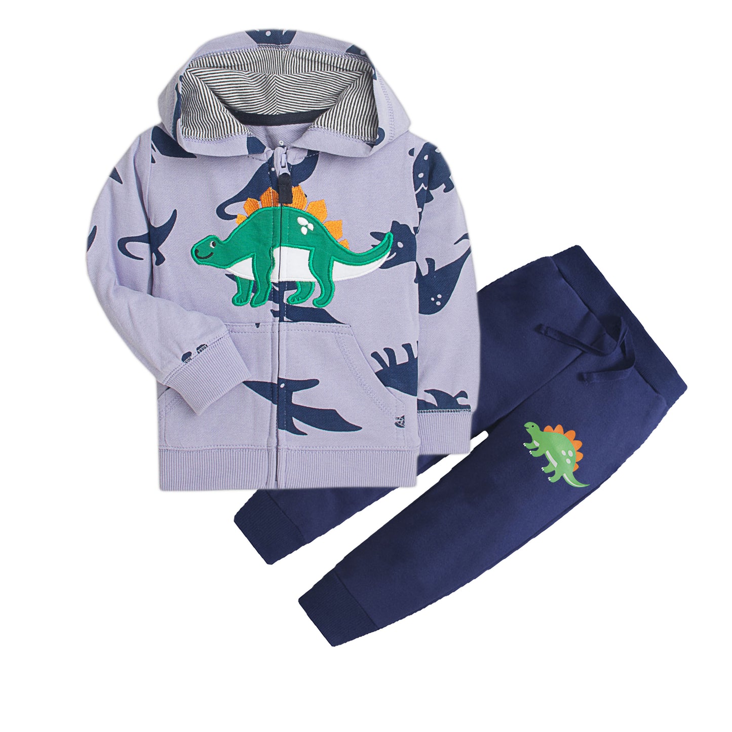 Set de 2 piezas "Dino": Pantalón y Campera