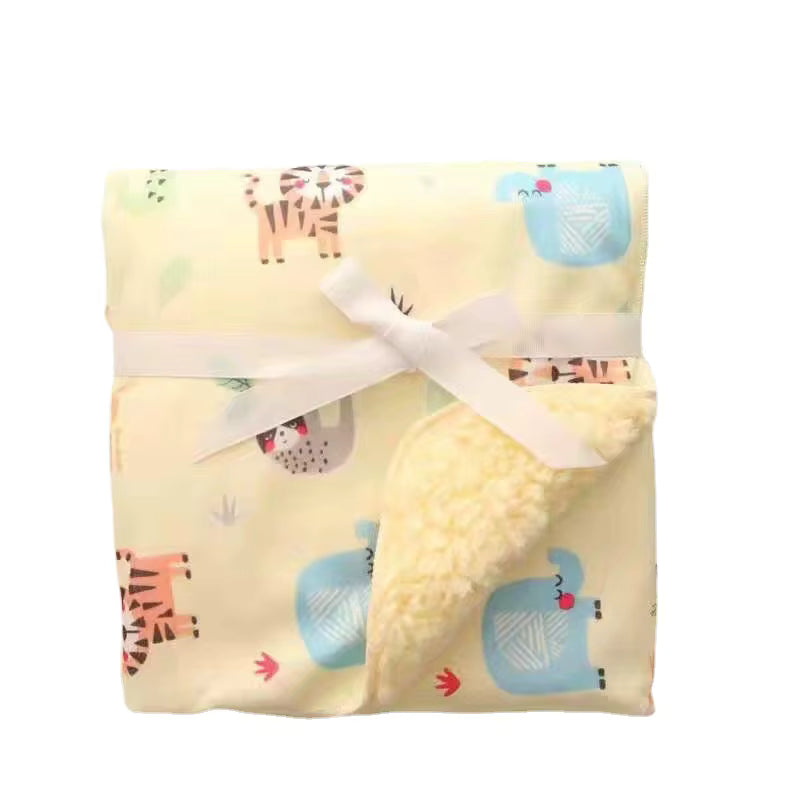 Mantita suave y afelpada - Amarilla