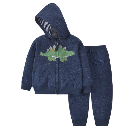 Set de 2 piezas "Dino": Pantalón y Campera